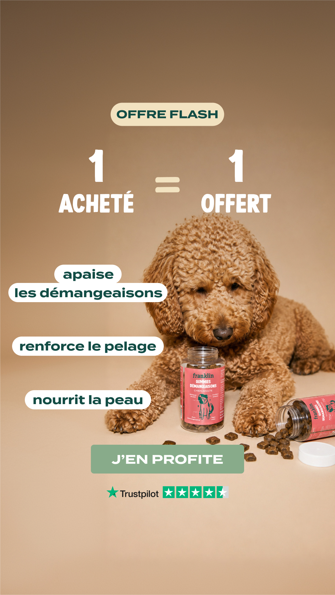 Franklin Pet Food Facebook ad