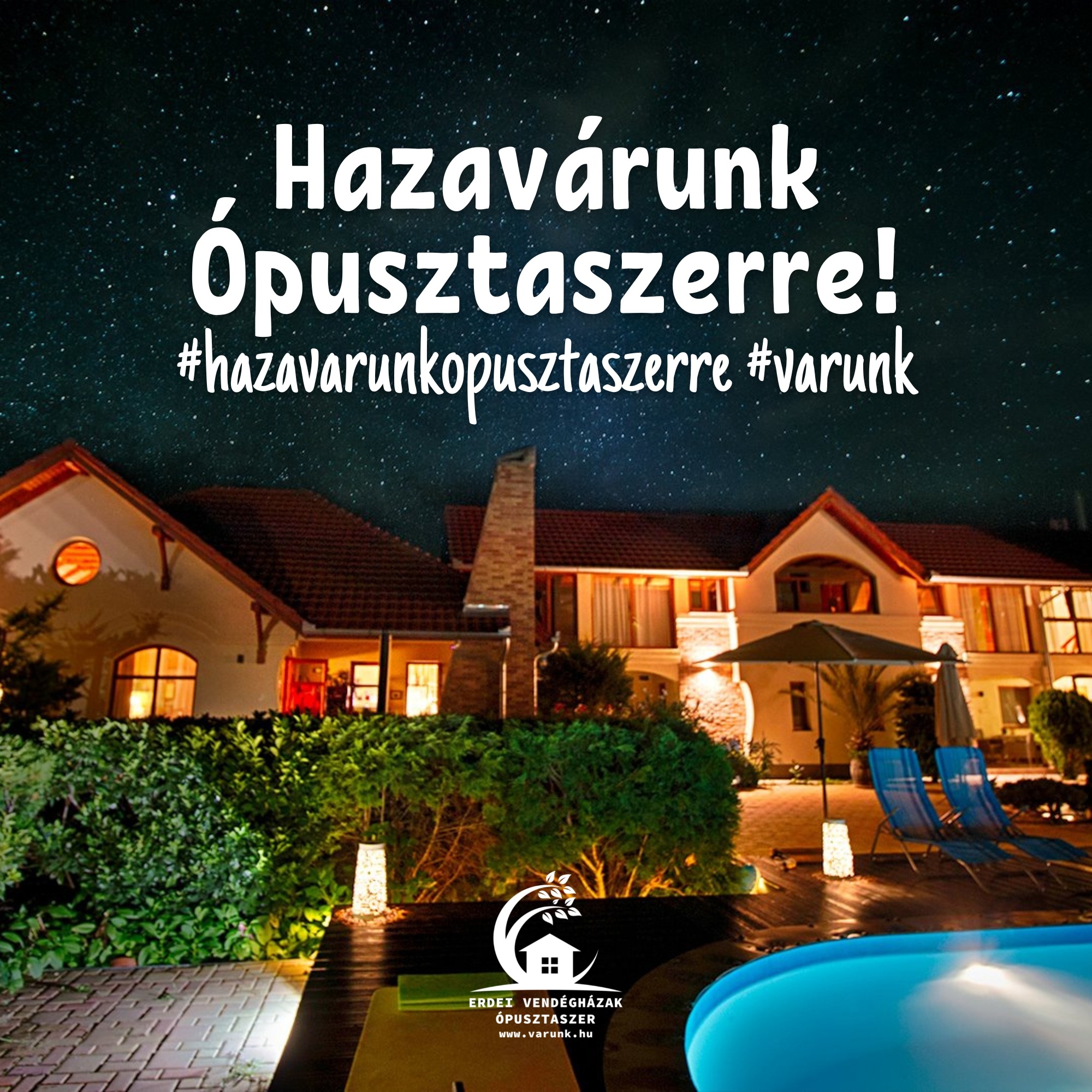 Ópusztaszeri Erdei Vendégházak Facebook ad: Tovább!