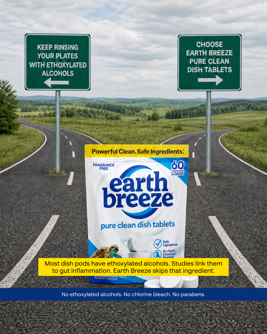 Earth Breeze Facebook ad