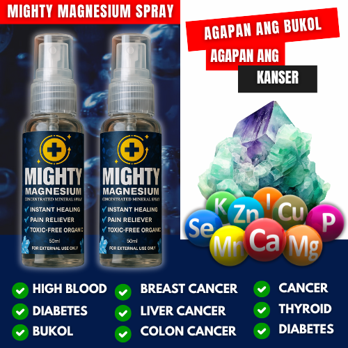 Mighty Magnesium - Luzon Facebook ad: KATULONG MO SA KAHIT NA ANONG SAKIT