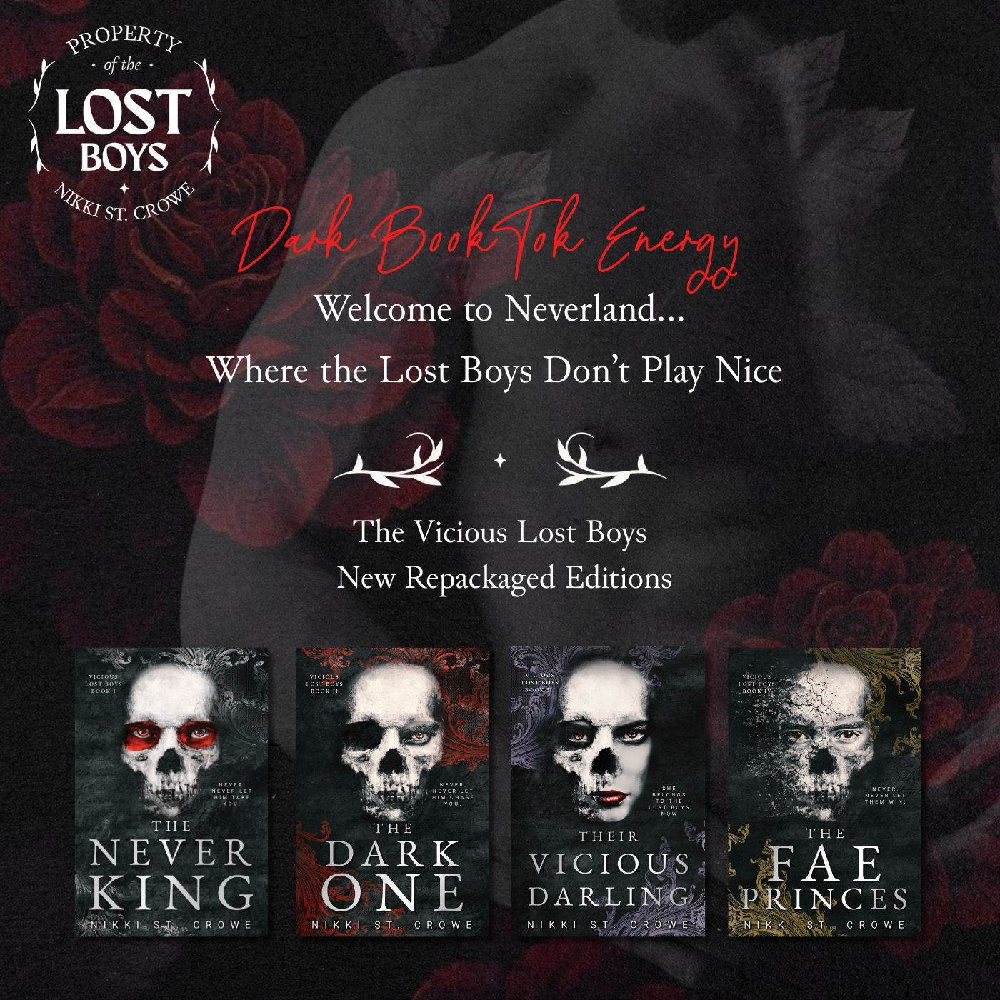 Author Nikki St. Crowe Facebook ad