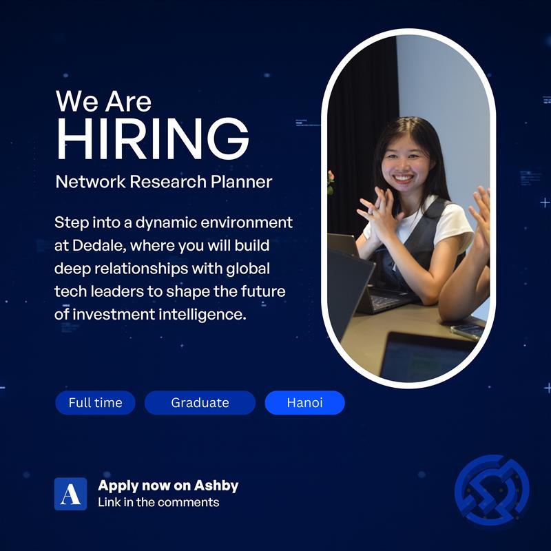Dedale Intelligence Careers Facebook ad: Turn your lead generation expertise into global impact…
