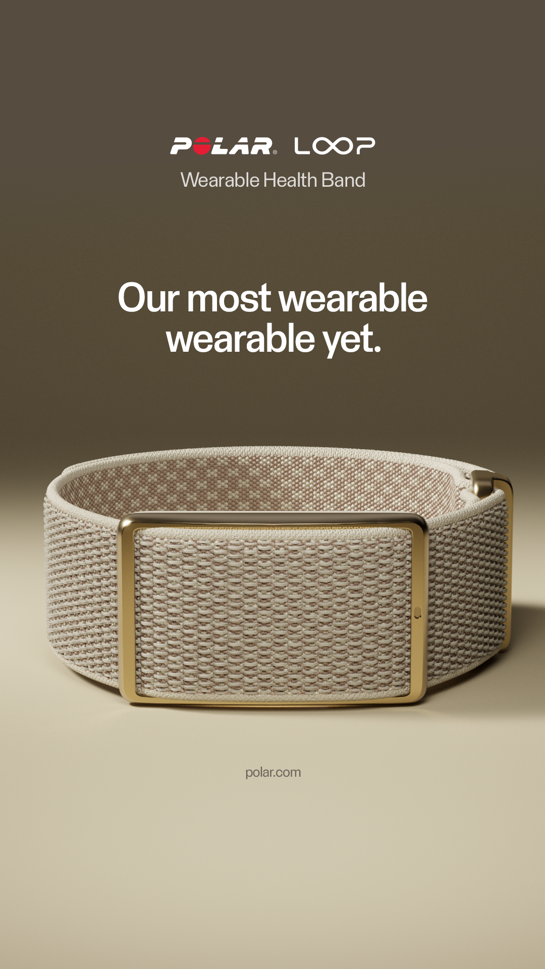 Polar Facebook ad: The Most Wearable Wearable