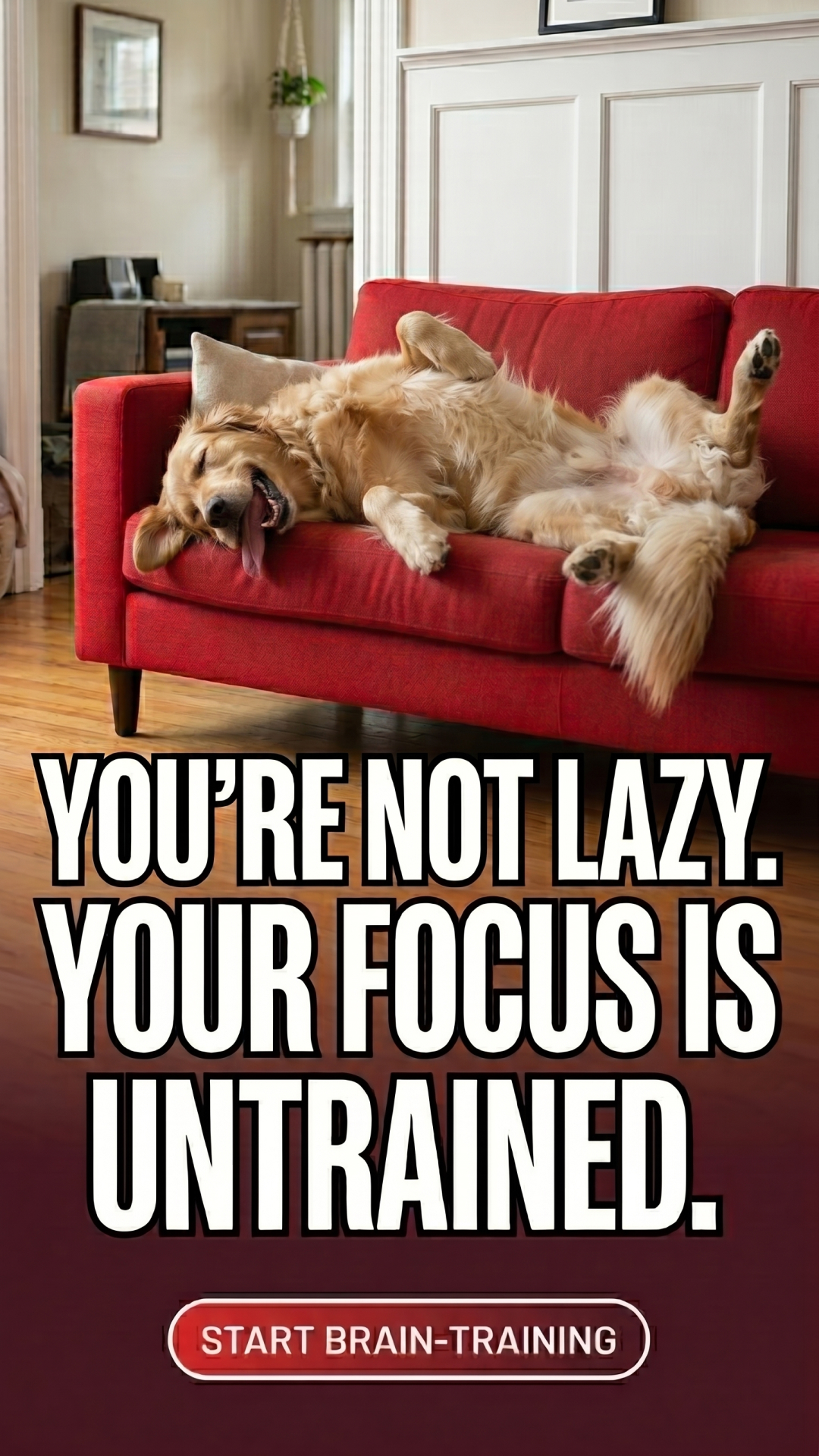 Boost Your Cognitive Performance Facebook ad: Make brain training easy
