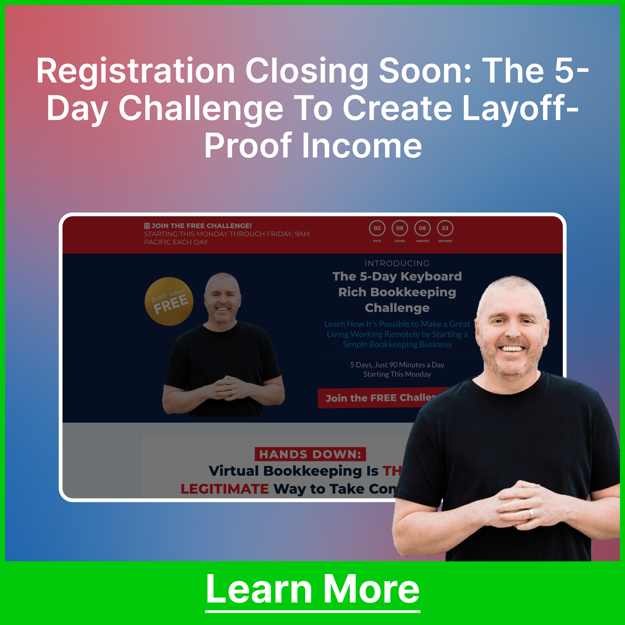 Booming Bookkeeping Business Facebook ad
