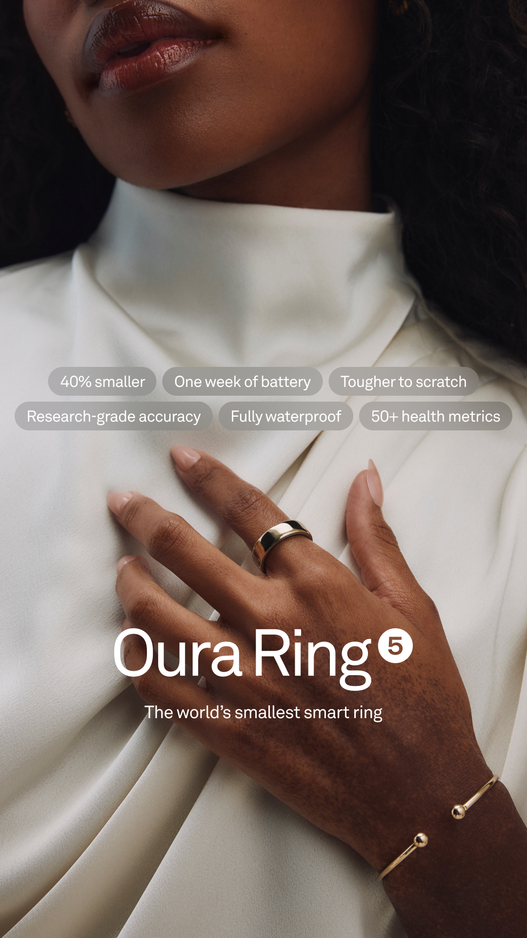 ŌURA Facebook ad