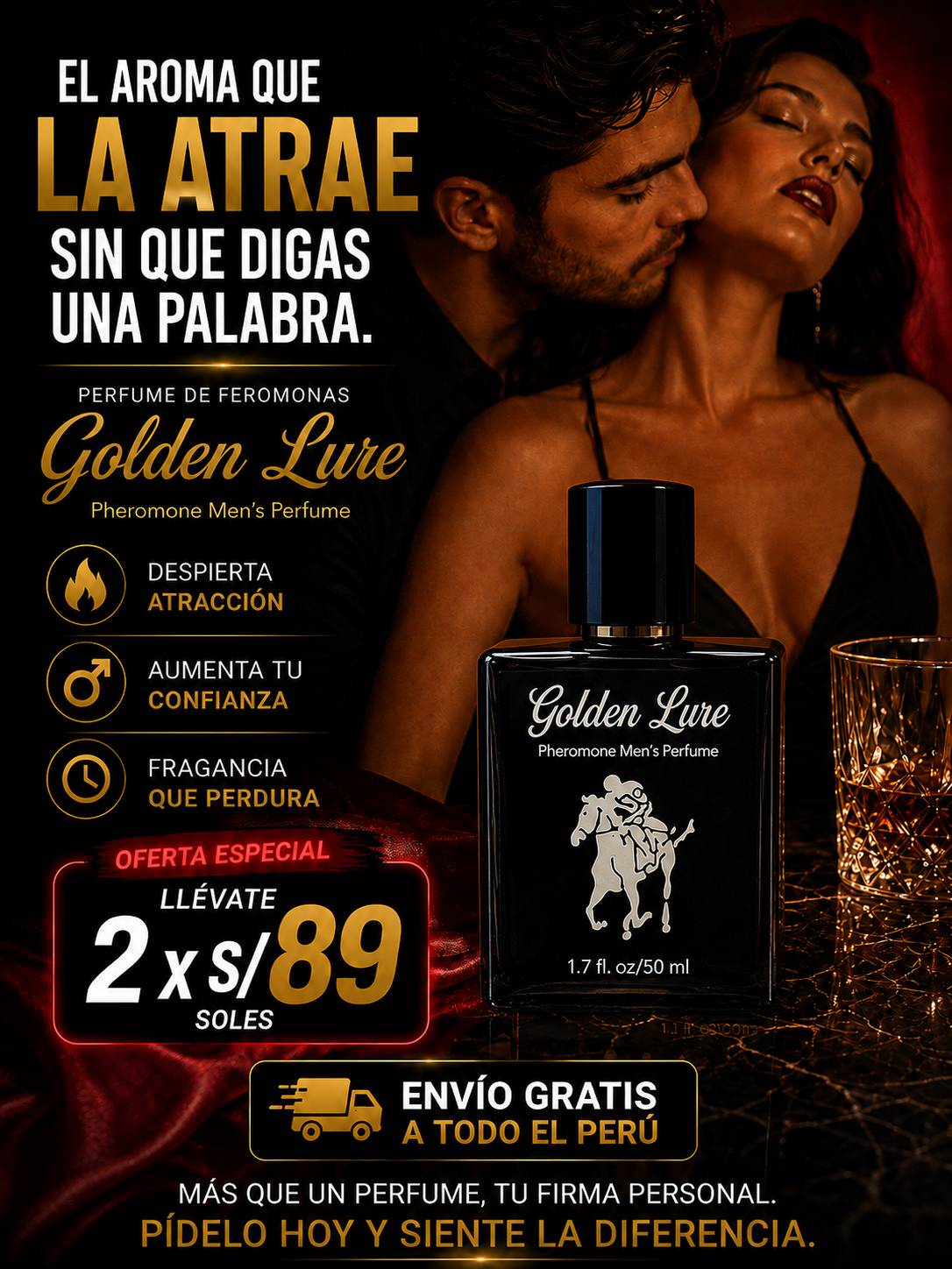 Ravenza Co. Facebook ad: ¡Despierta el Deseo!