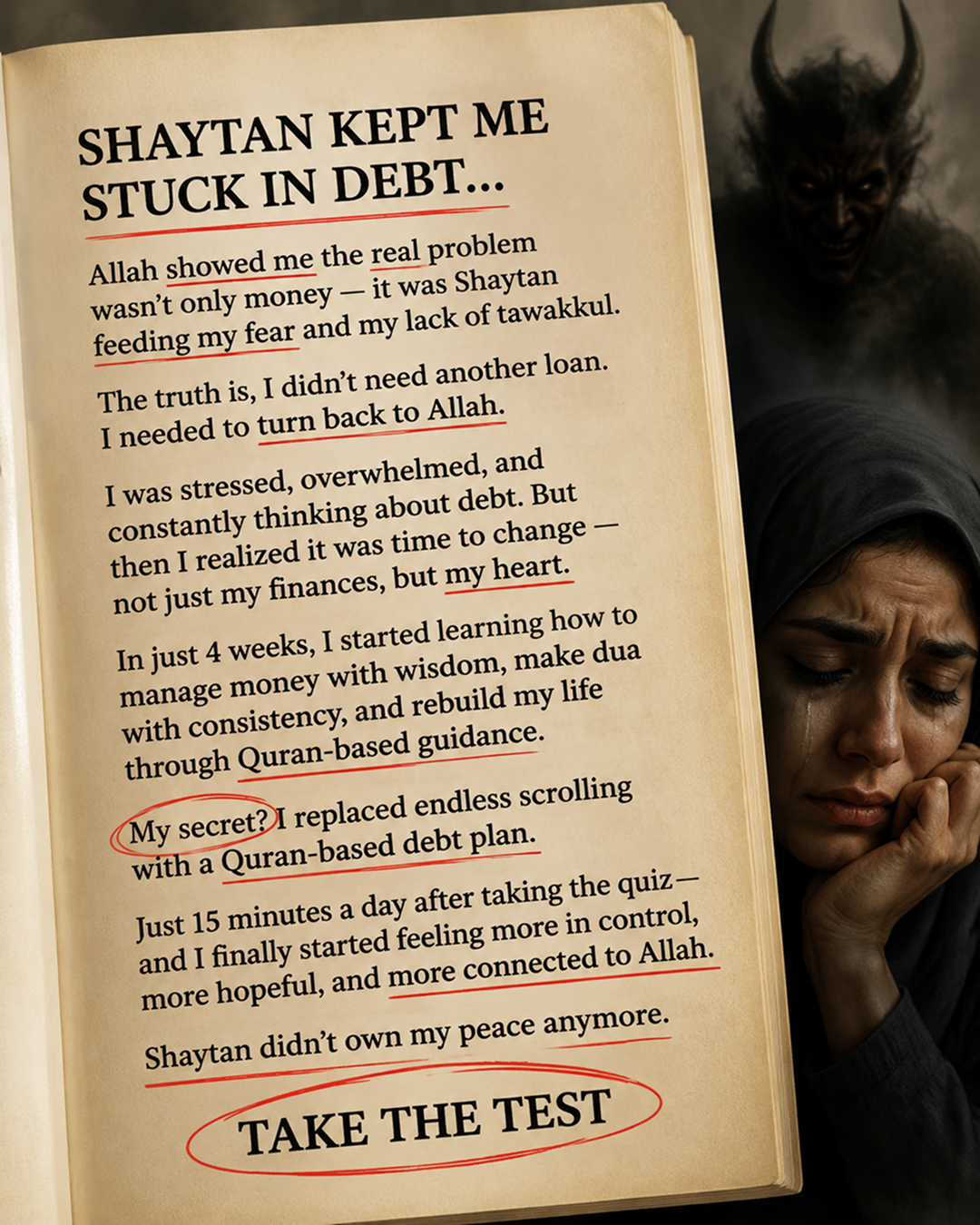 Imam Advice Daily Facebook ad