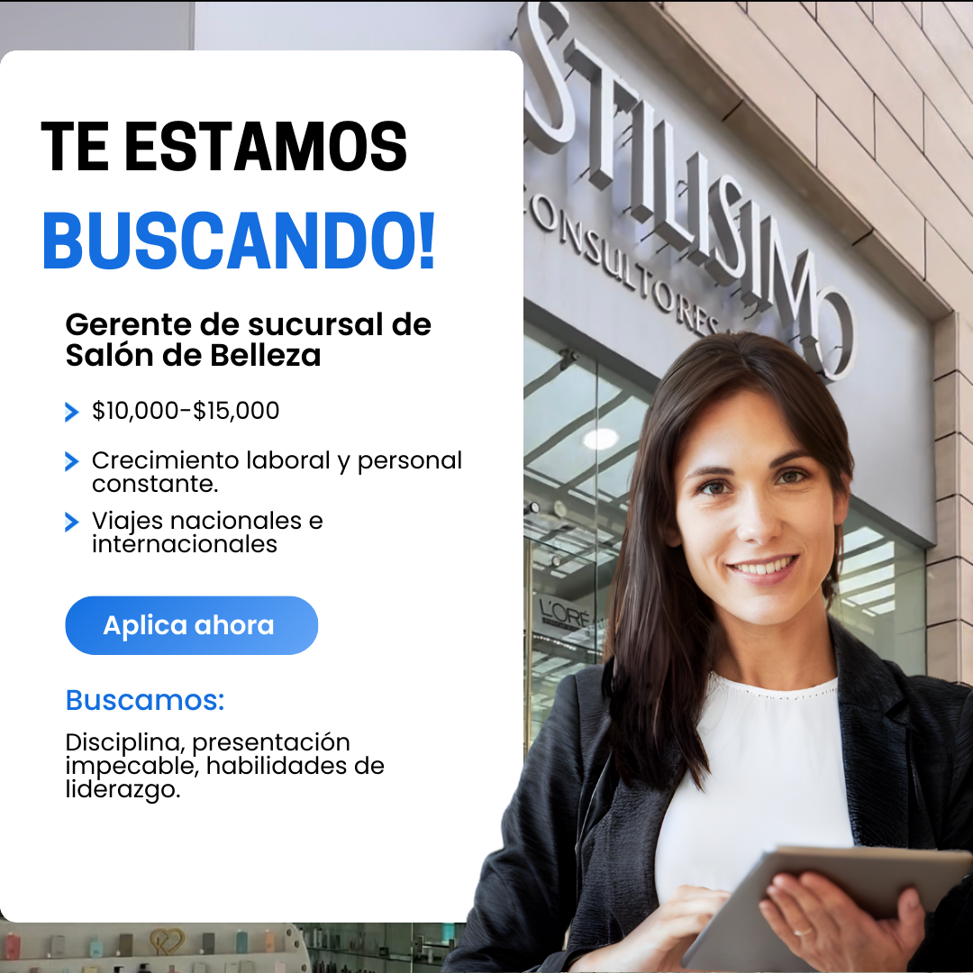Stilisimo Consultores En Belleza Facebook ad: FORMA PARTE DE NUESTRA COMUNIDAD