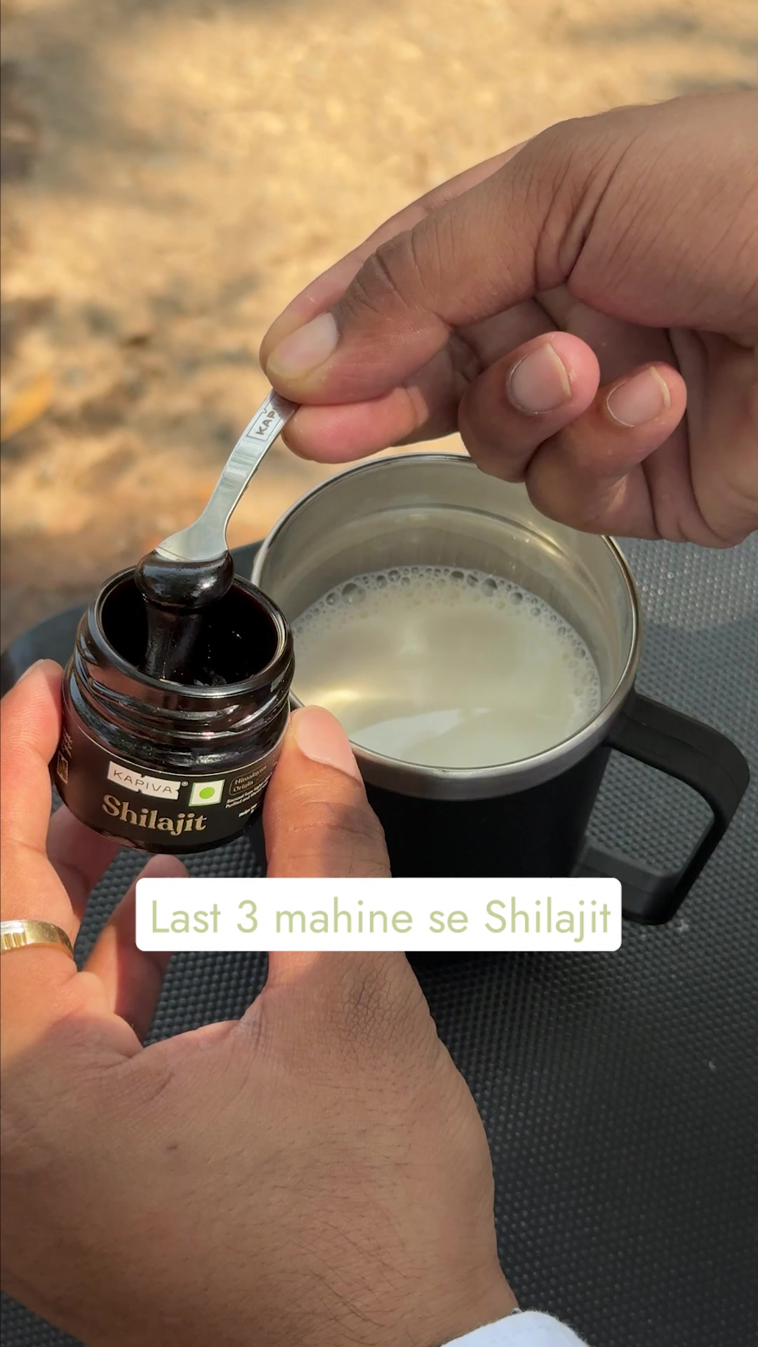 Daily Wellness Solutions by Kapiva Facebook ad: 100% Pure Himalayan Shilajit
