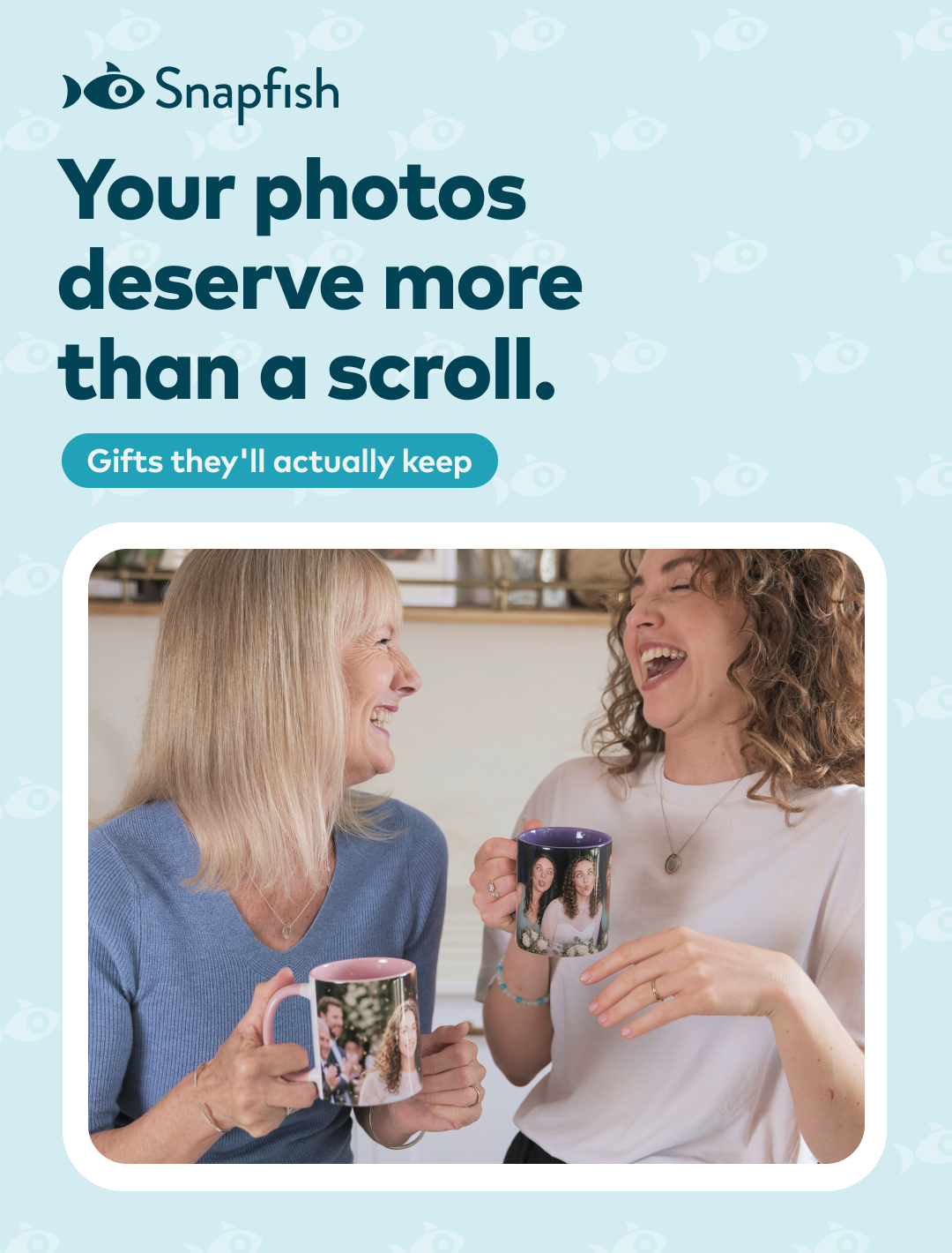 Snapfish UK Facebook ad