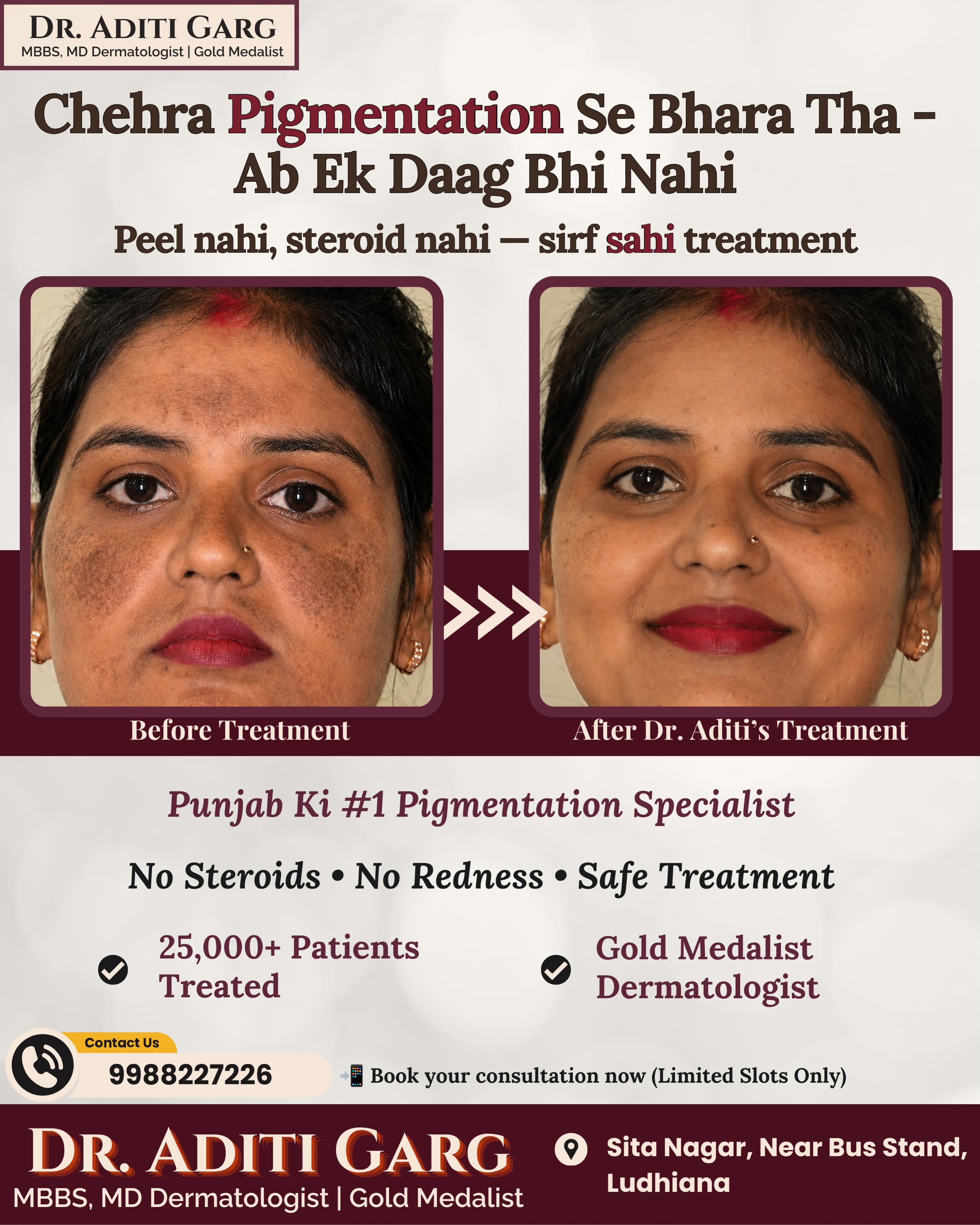 dr.aditiskinhair Facebook ad