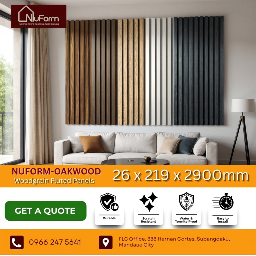 NuForm PVC Wood Panels Facebook ad