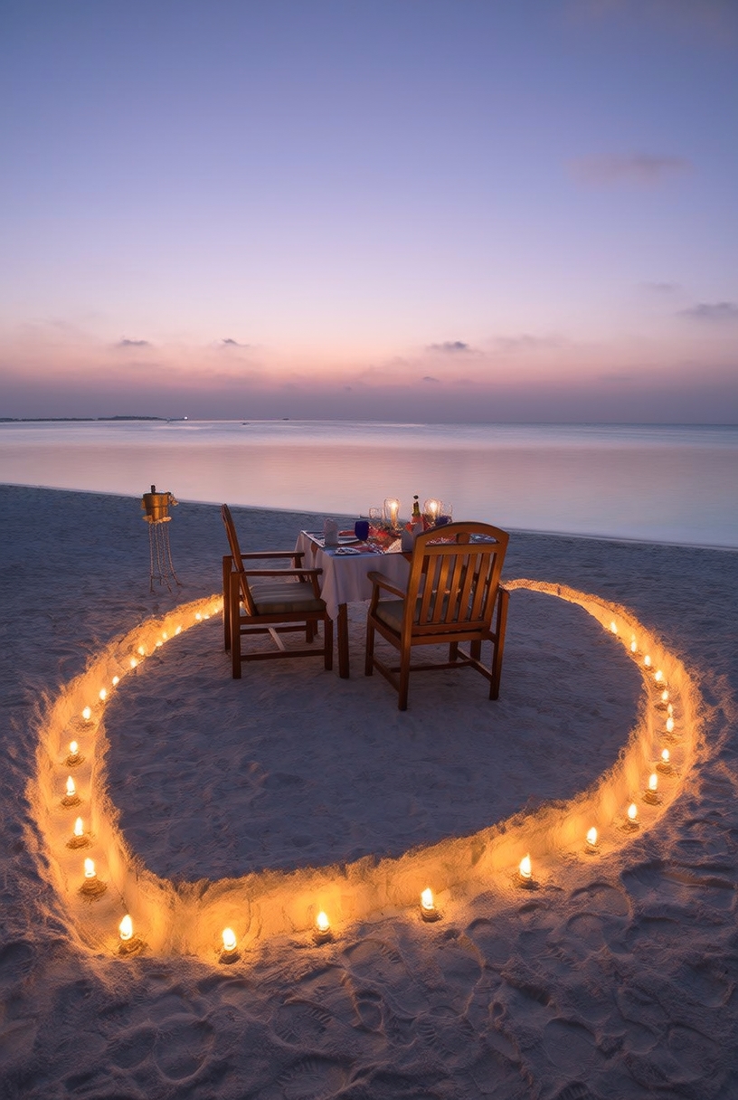 Medhufushi Island Resort Facebook ad: Where Love Meets the Maldives Sunset