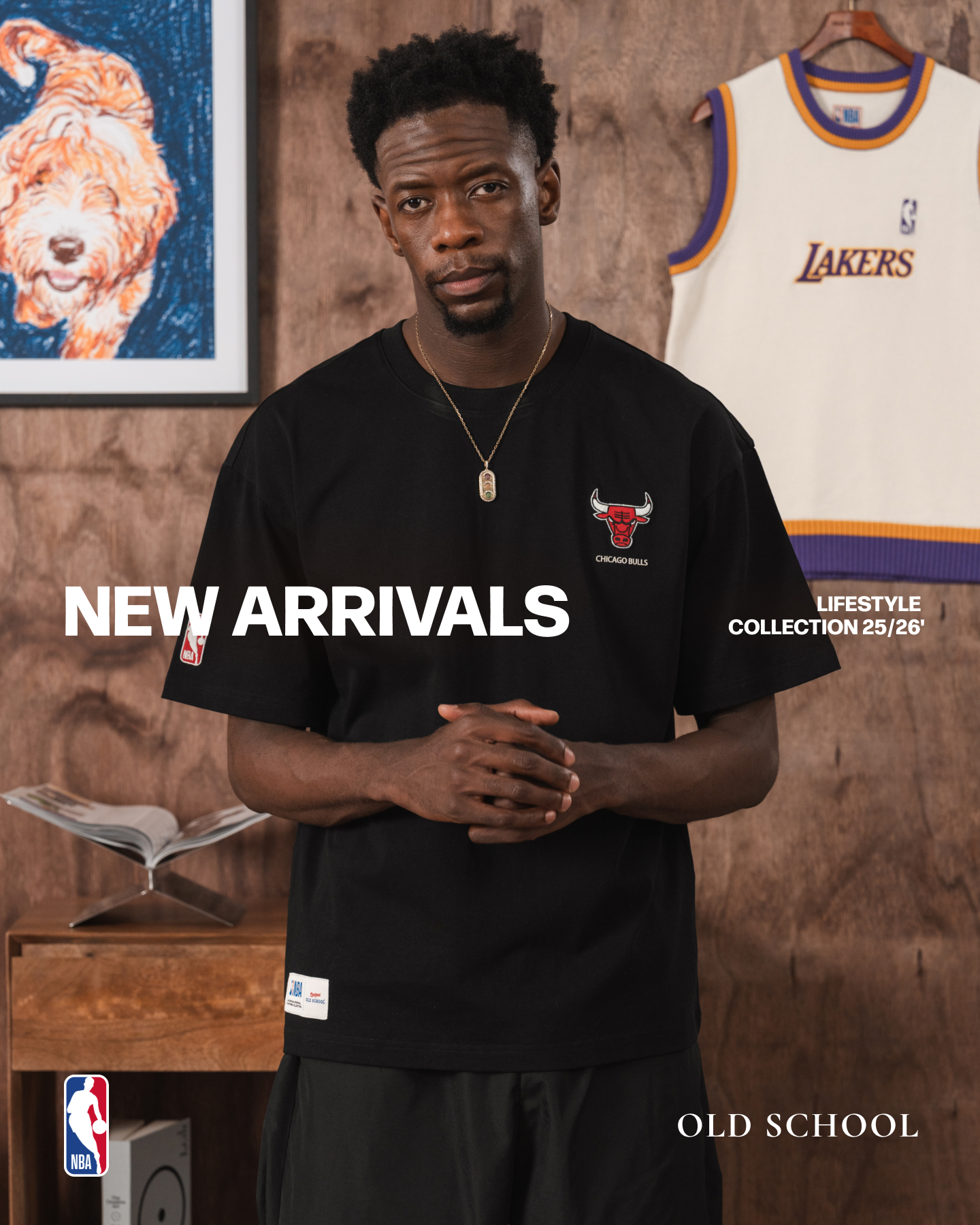 Old School ltd Facebook ad: NBA Africa Original Lifestyle Collection