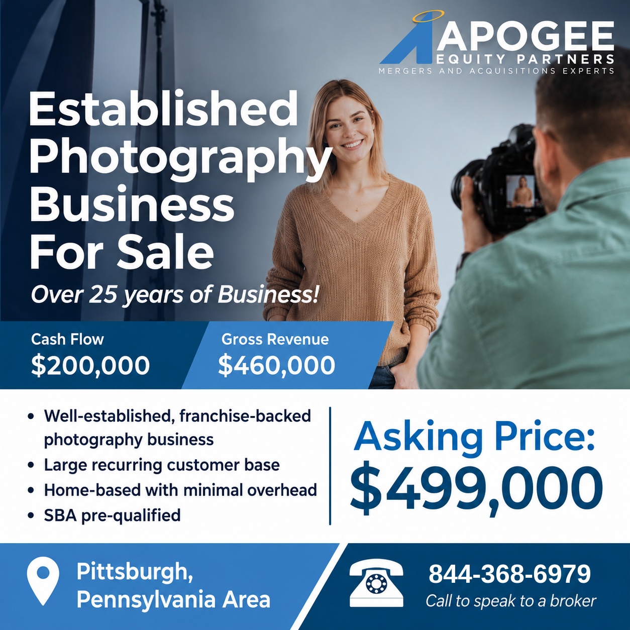 Apogee Equity Partners Facebook ad