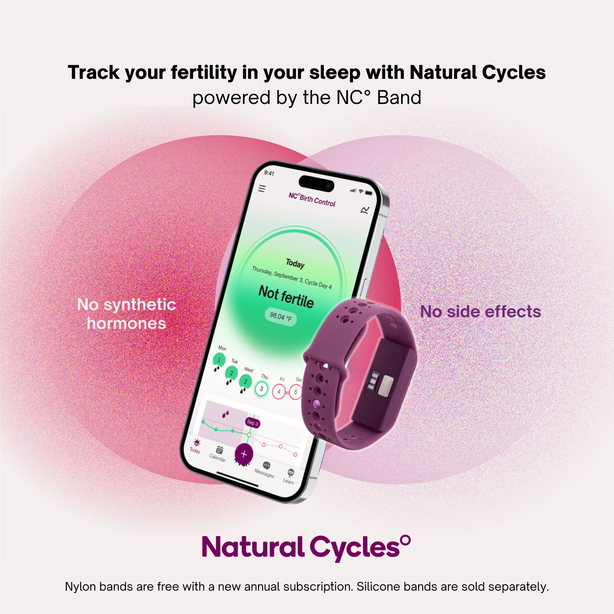 Natural Cycles Facebook ad