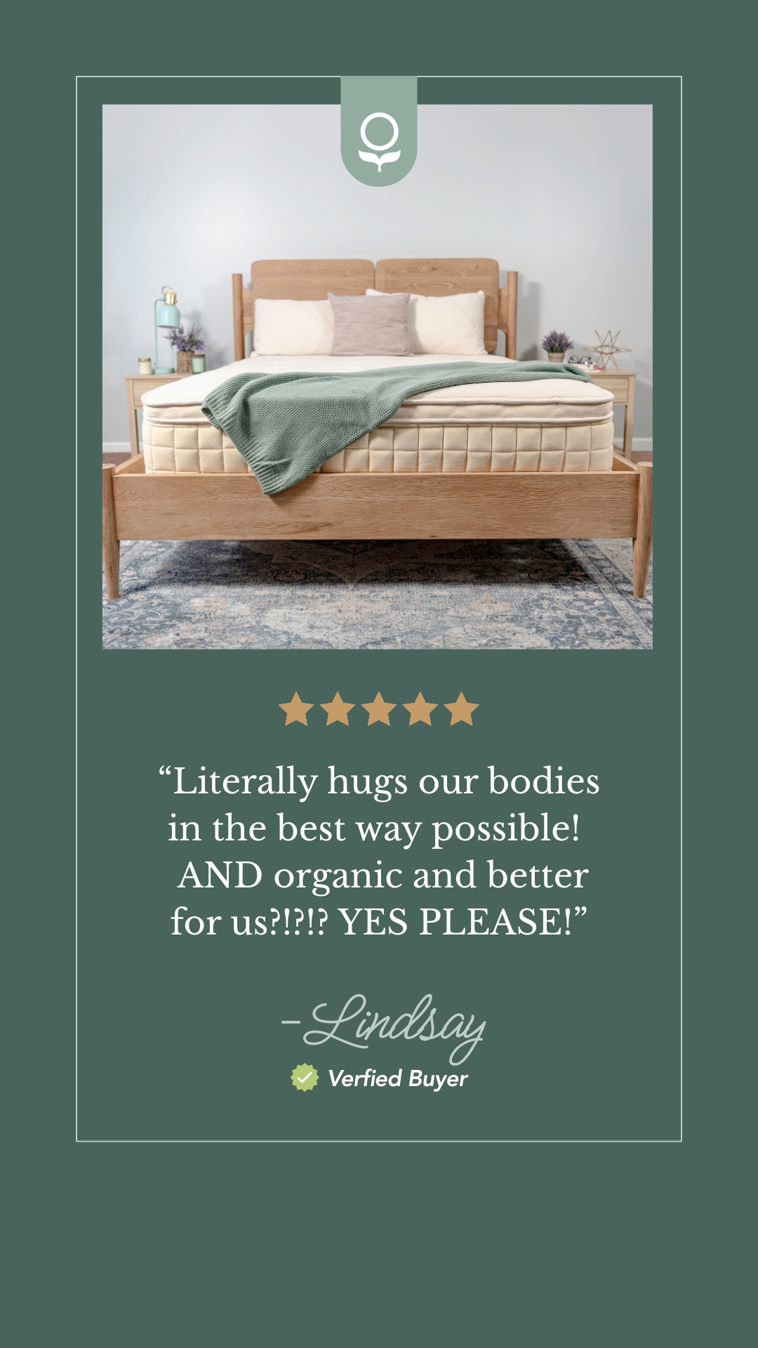 Naturepedic Facebook ad