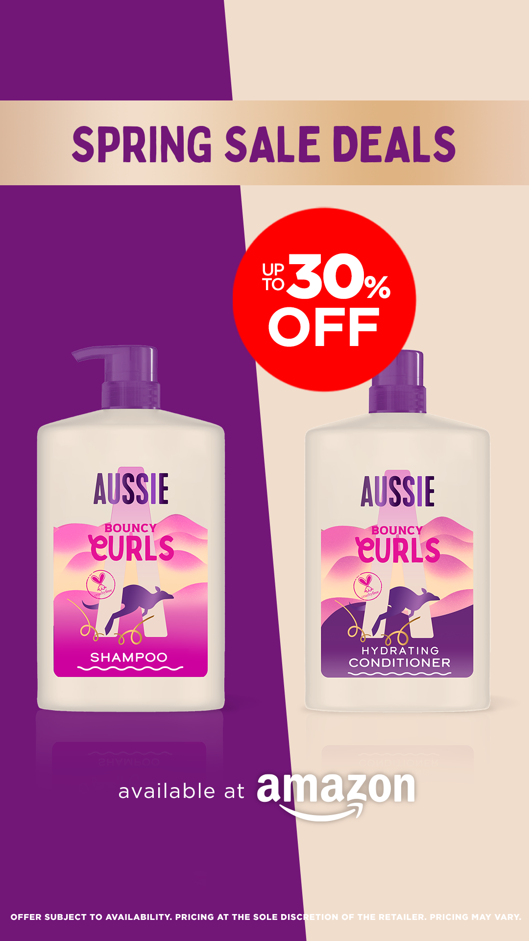 Aussie Hair Facebook ad from Mar 17, 2026