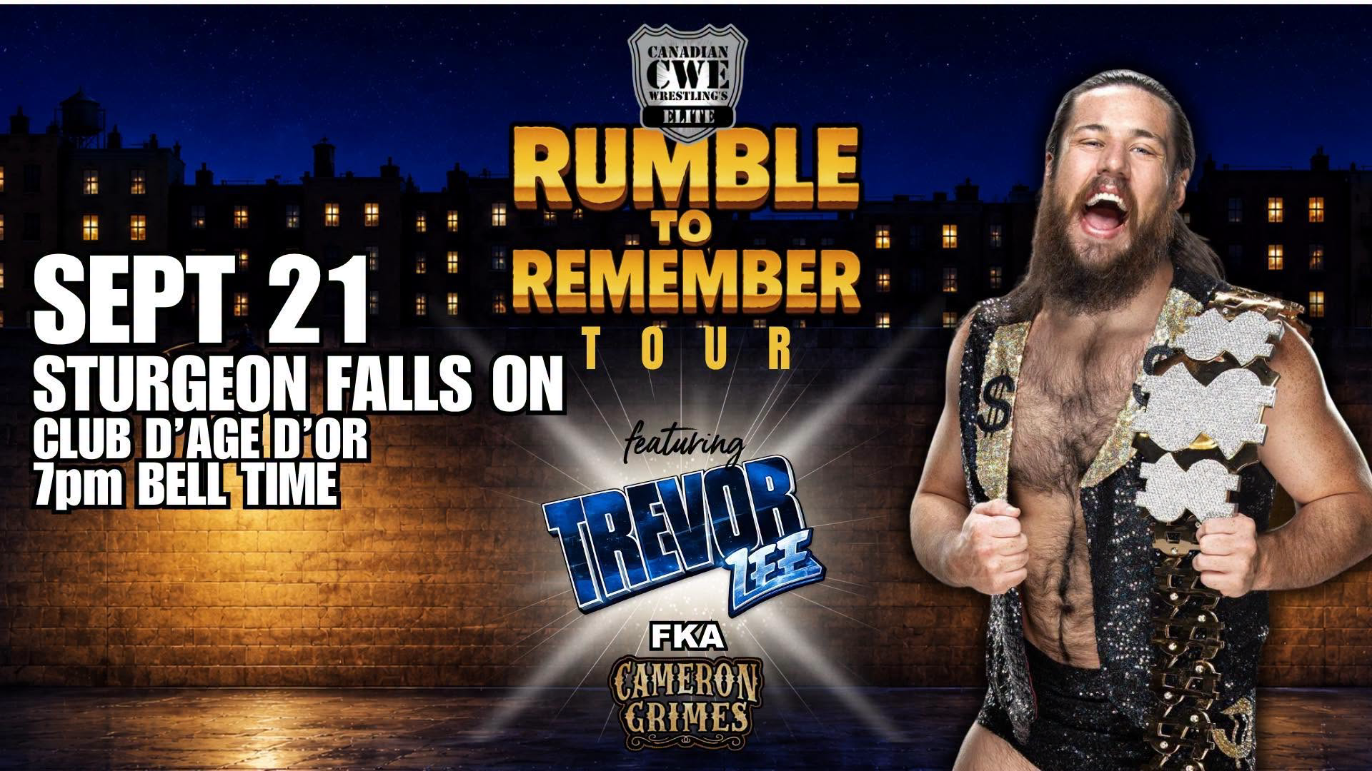 Canadian Wrestling's Elite Facebook ad