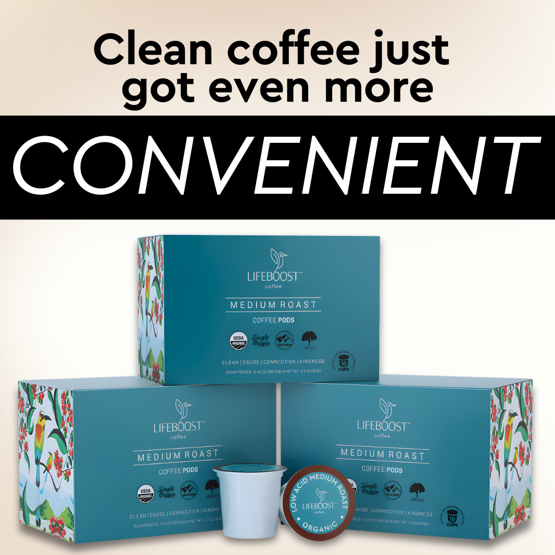 Lifeboost Coffee Facebook ad