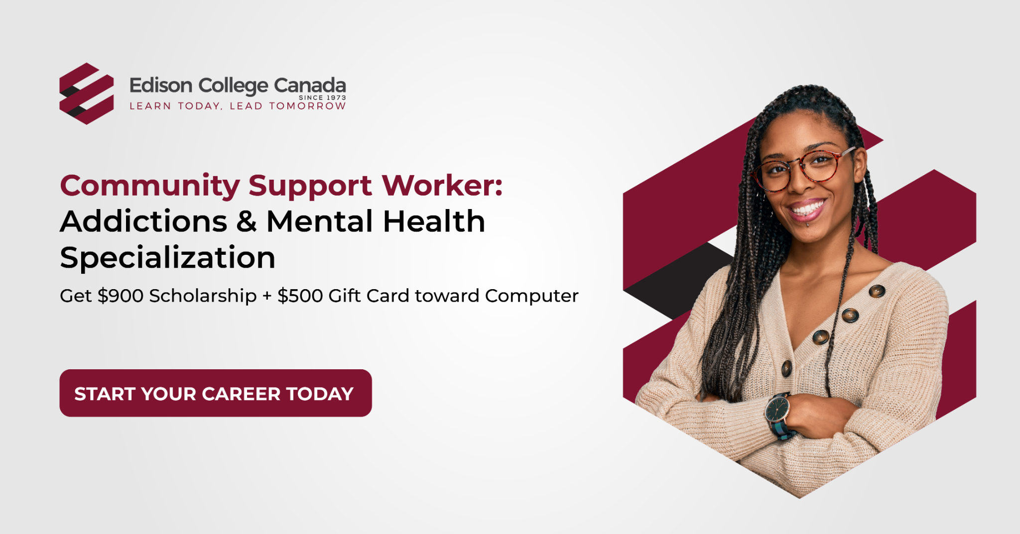 Edison College Canada Facebook ad