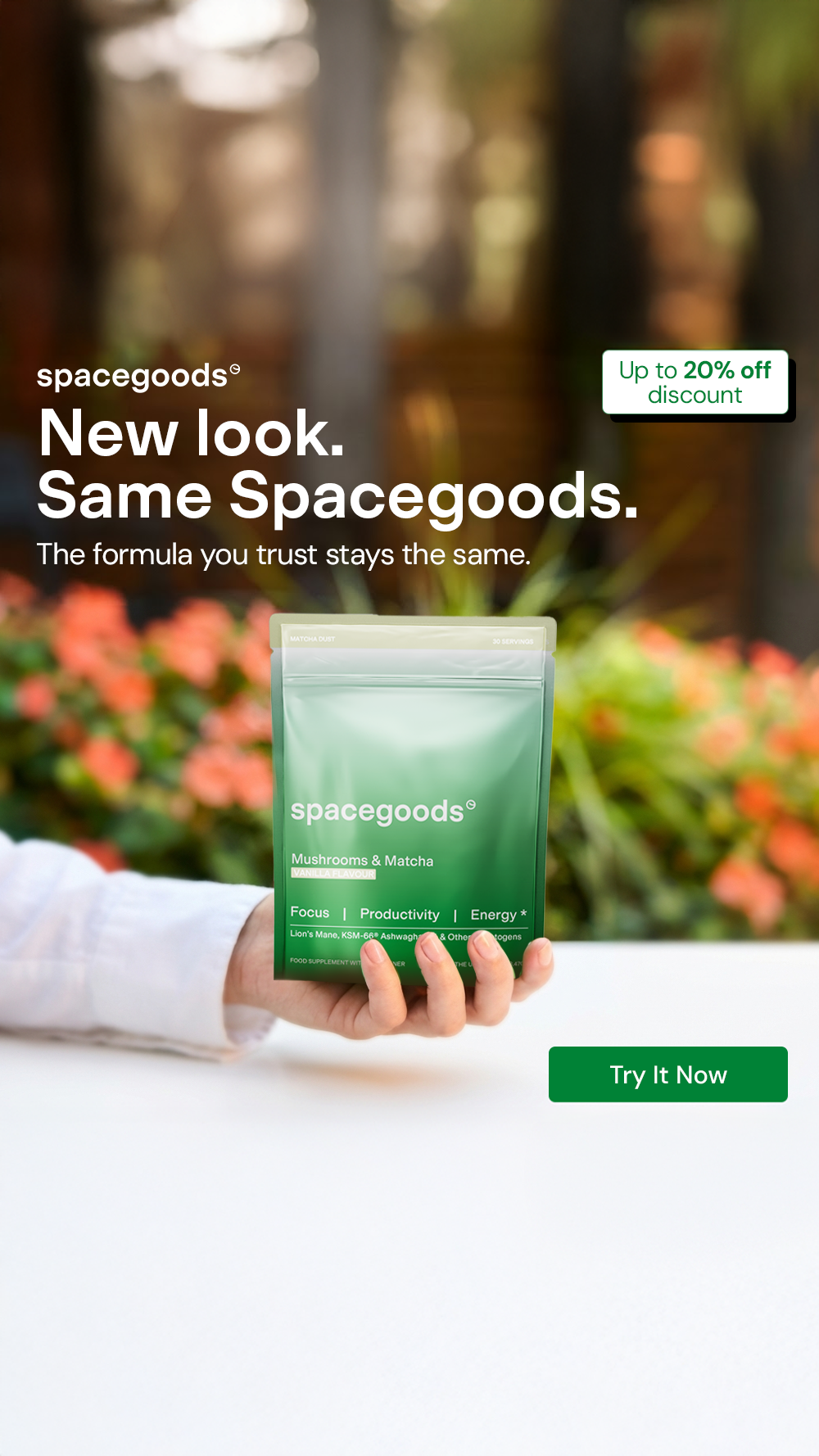 Spacegoods Facebook ad