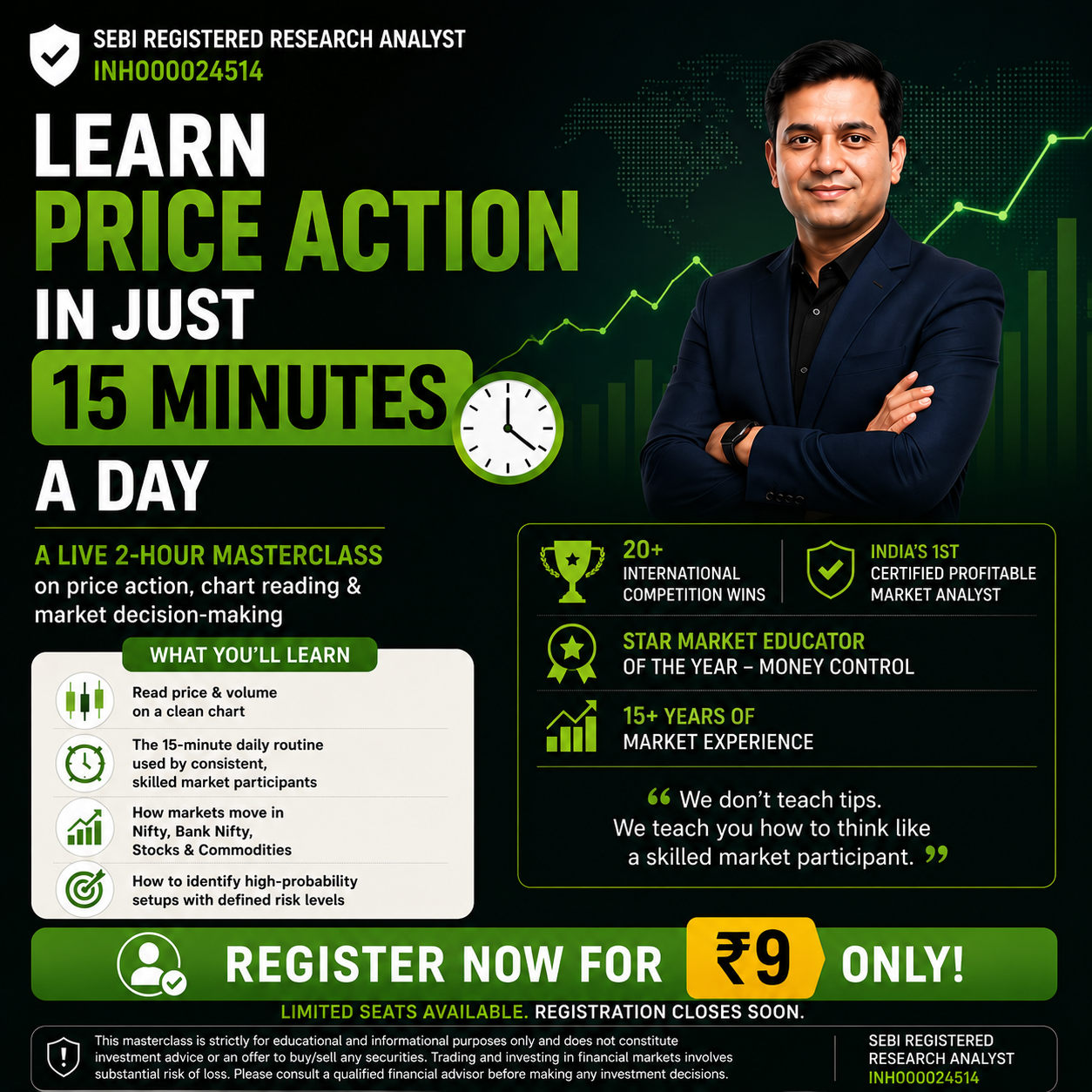 Bhushan Kanathe-SEBI Registered Facebook ad