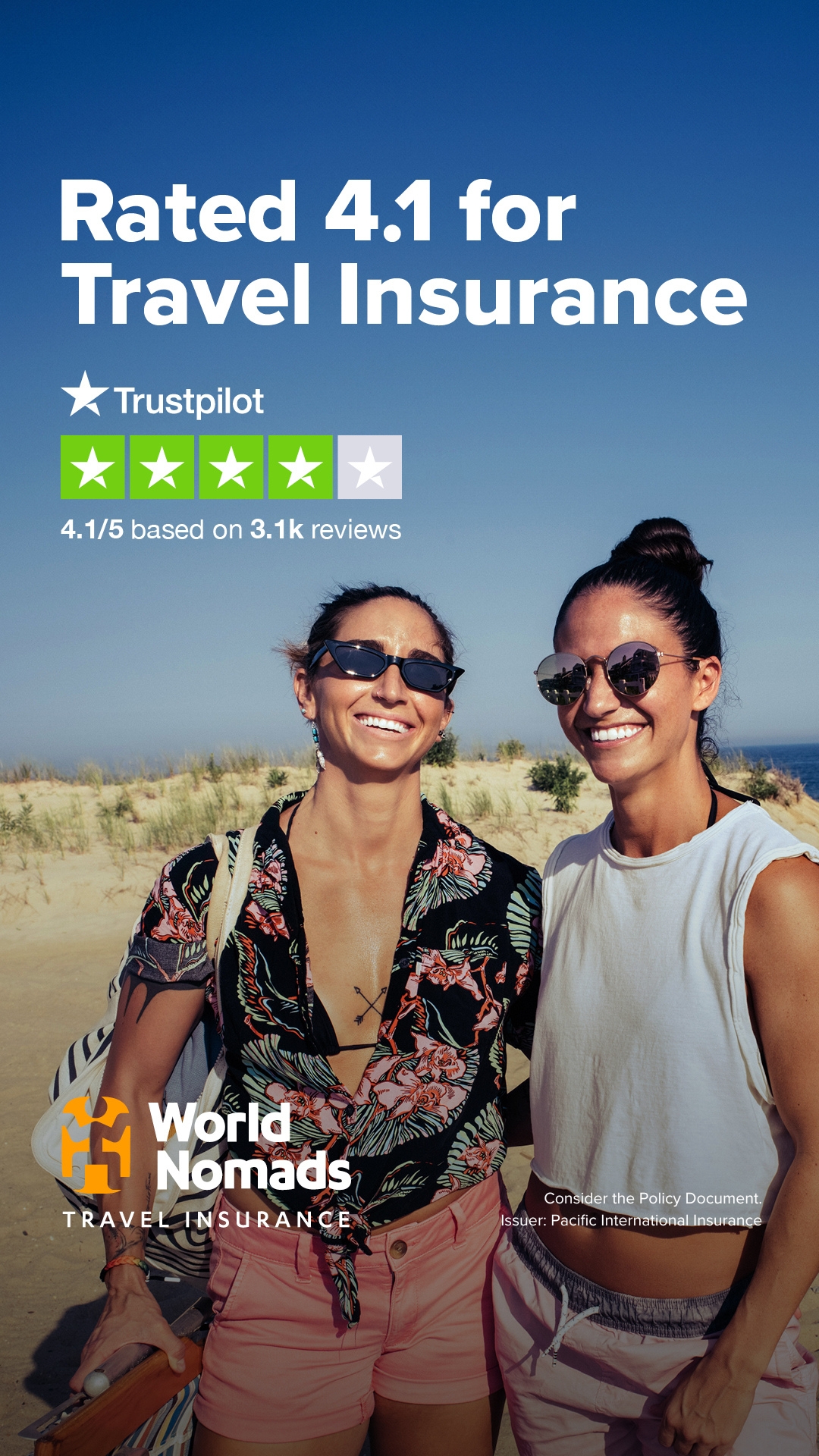 World Nomads Facebook ad
