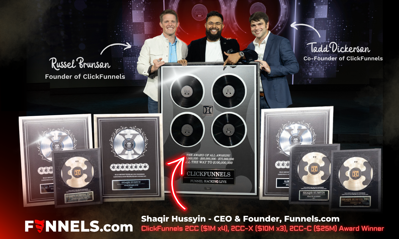 Shaqir Hussyin - CEO of Funnels.com Facebook ad: Is Your Business On Life Support?
