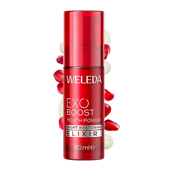 Weleda Facebook ad: Descubre la nueva rutina facial Weleda con efecto…