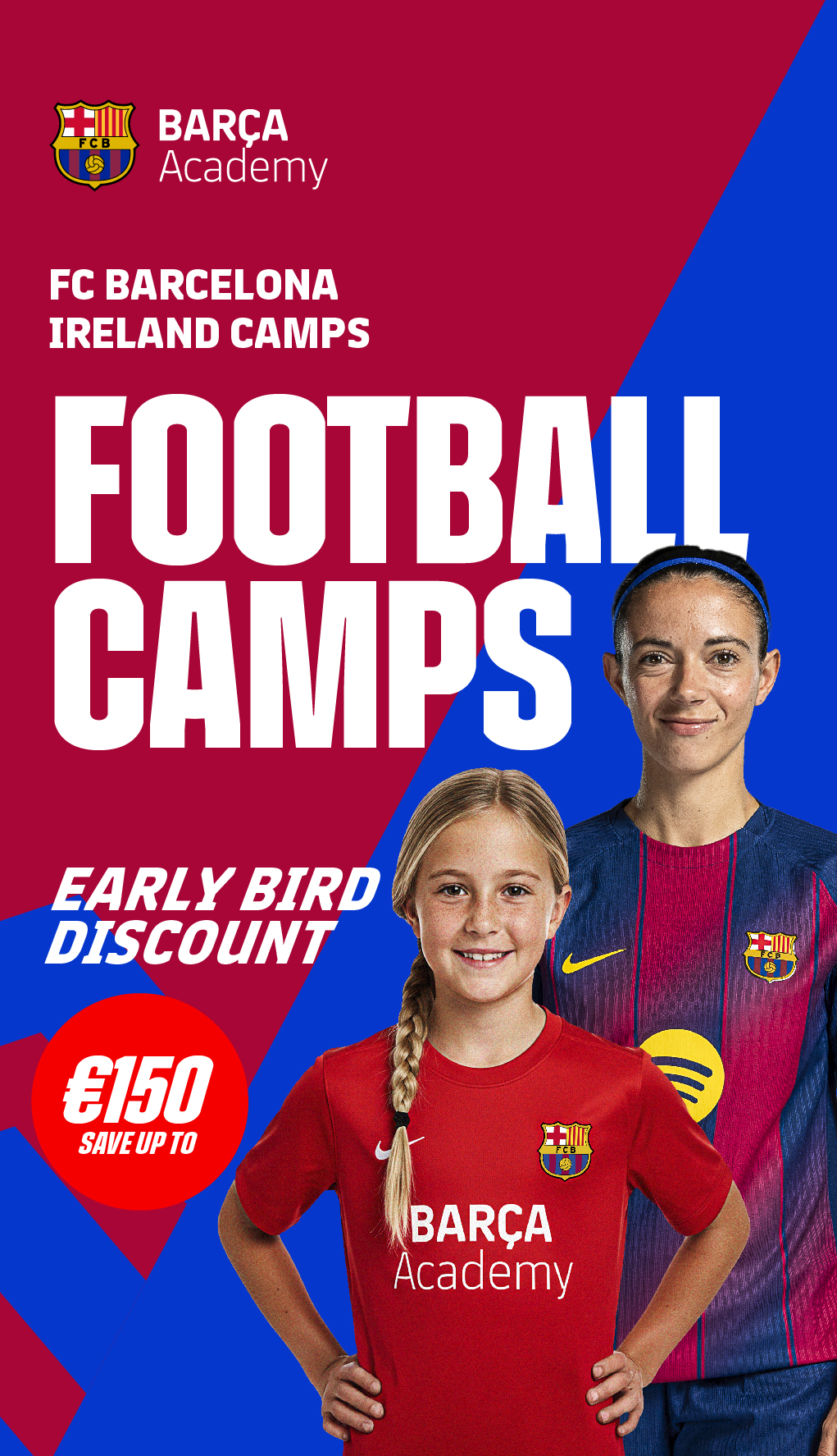 Barça Academy Ireland Facebook ad from May 29, 2026