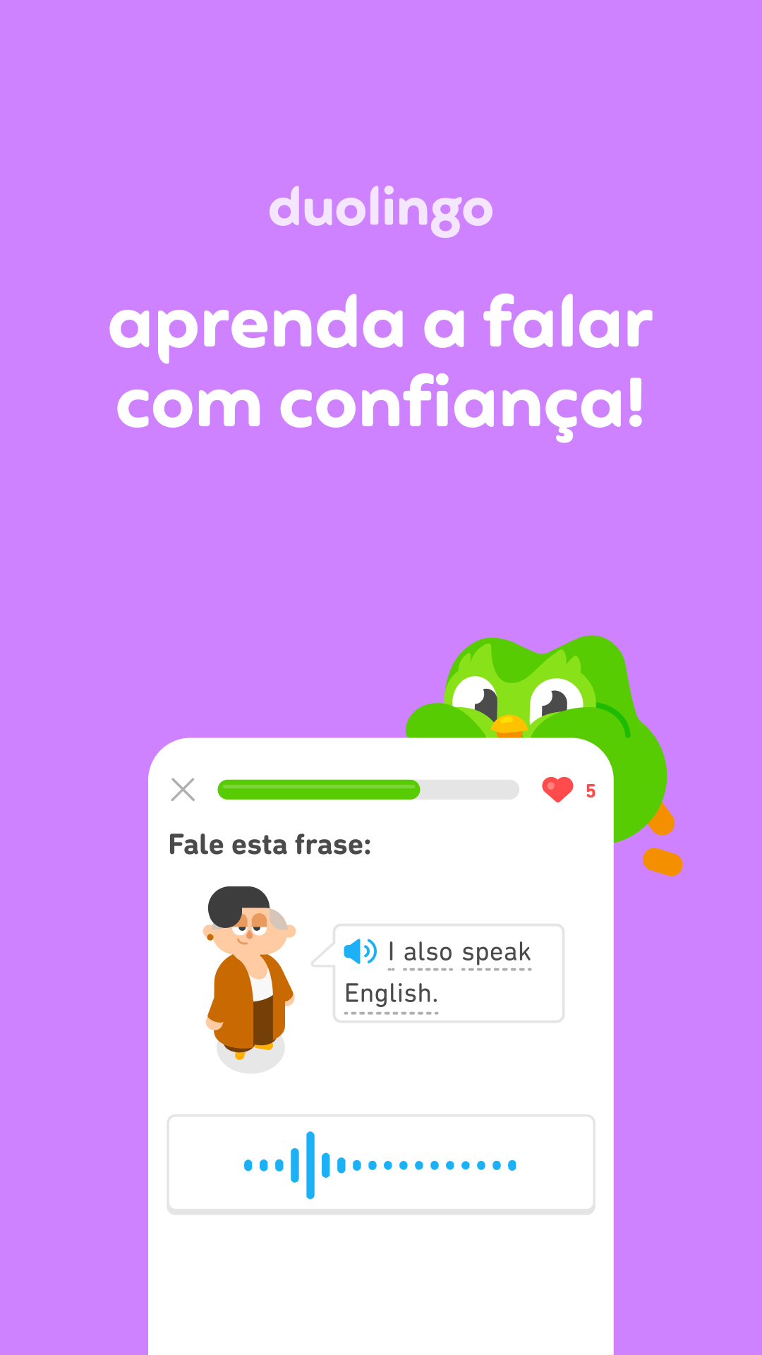Duolingo Facebook ad