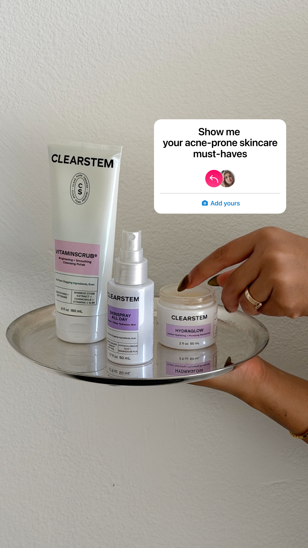 CLEARSTEM Skincare Facebook ad