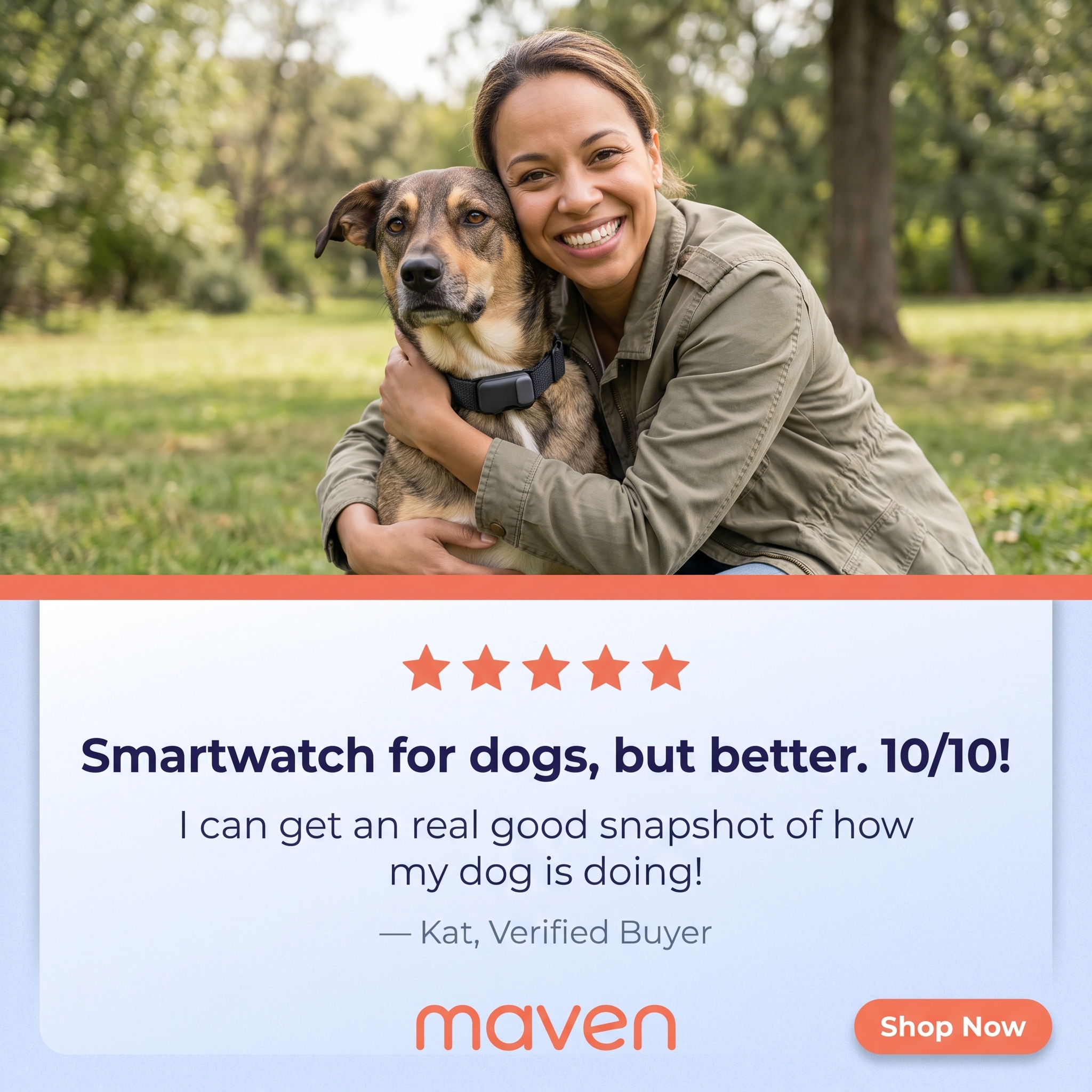 Maven Pet Facebook ad