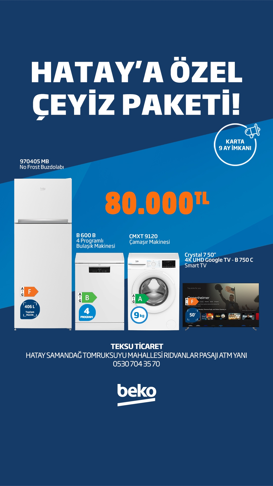 Beko Facebook ad from Mar 17, 2026