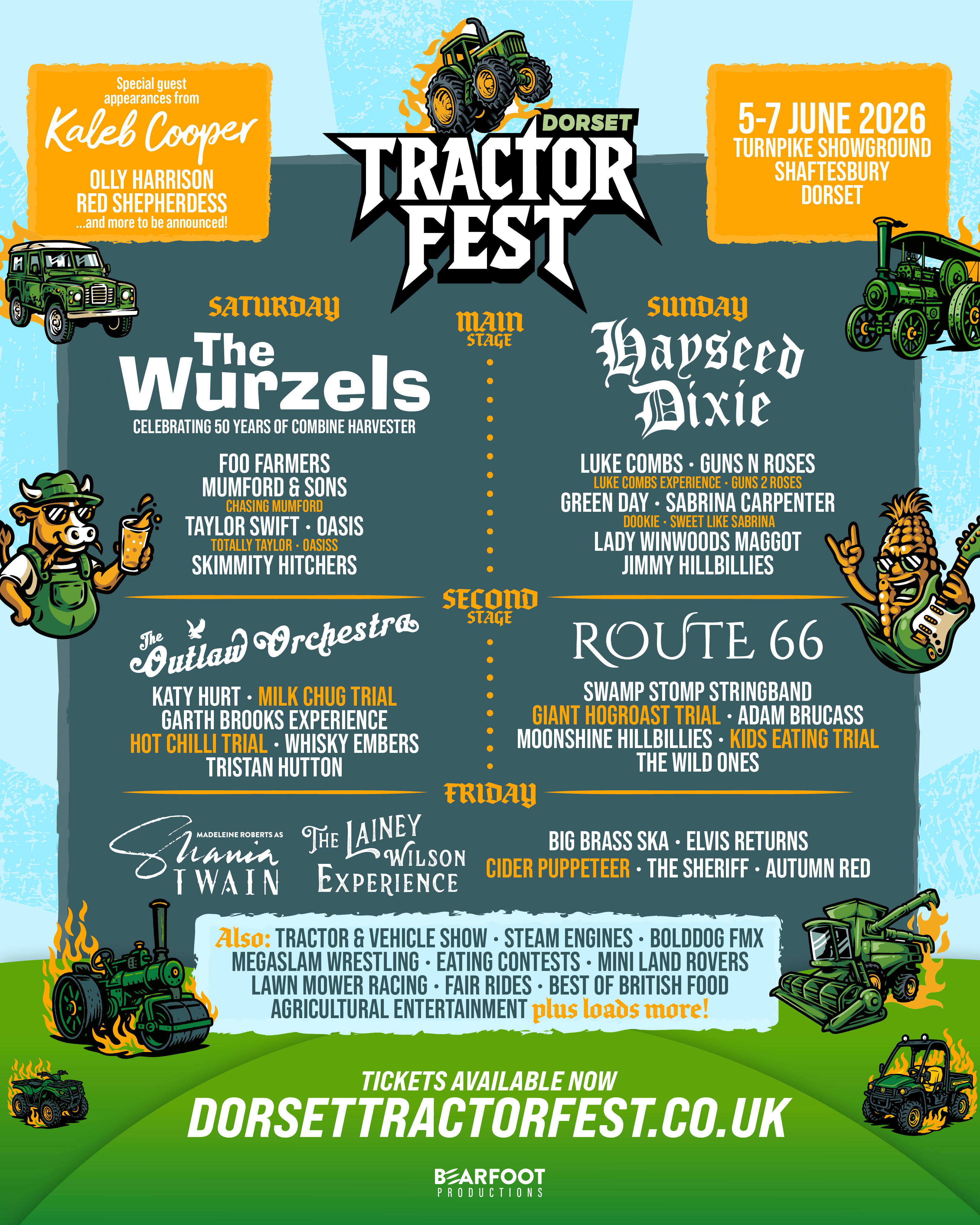 Dorset Tractor Fest Facebook ad: Early bird tickets on sale for Dorset Tractor…
