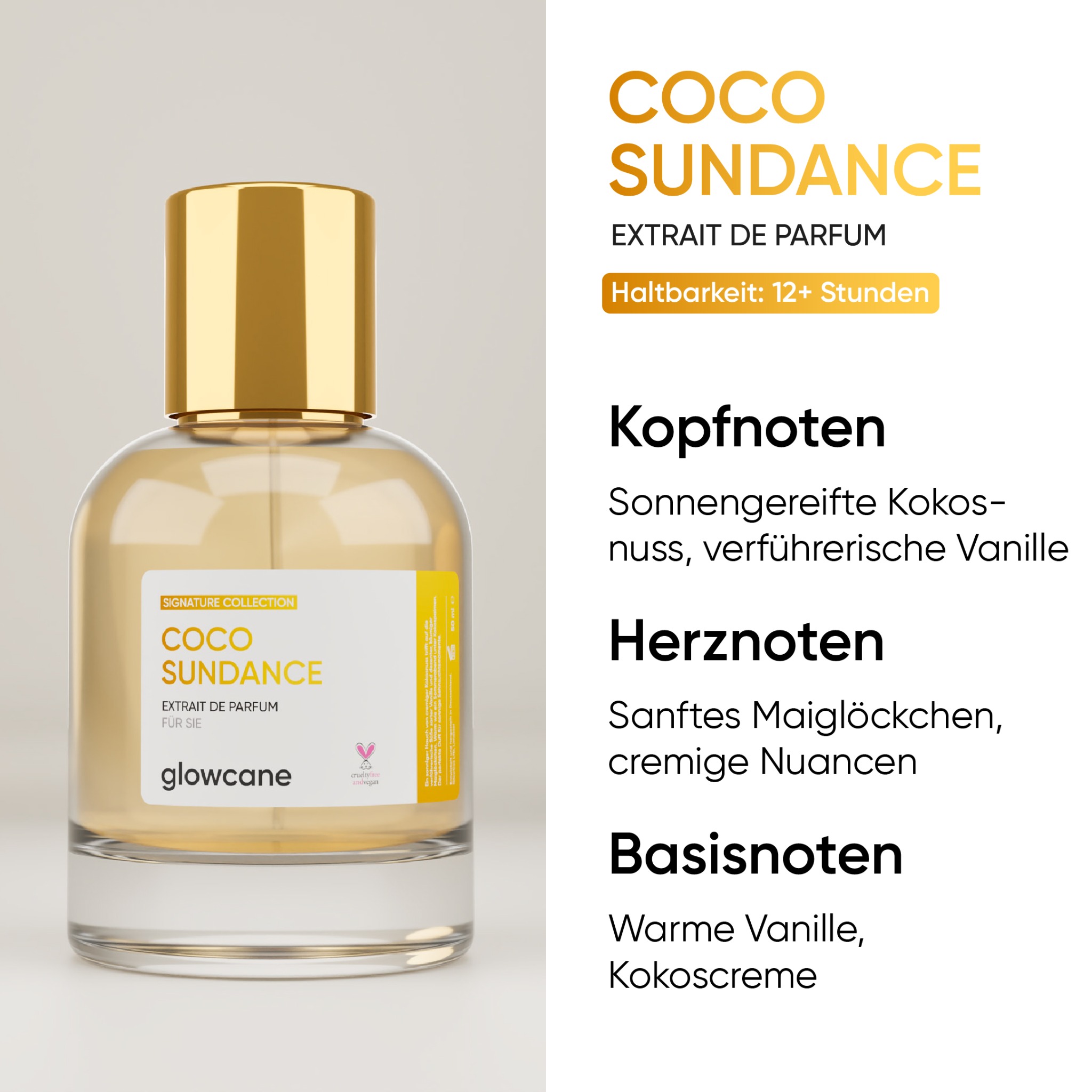 glowcane Facebook ad: Duft den ganzen Tag!