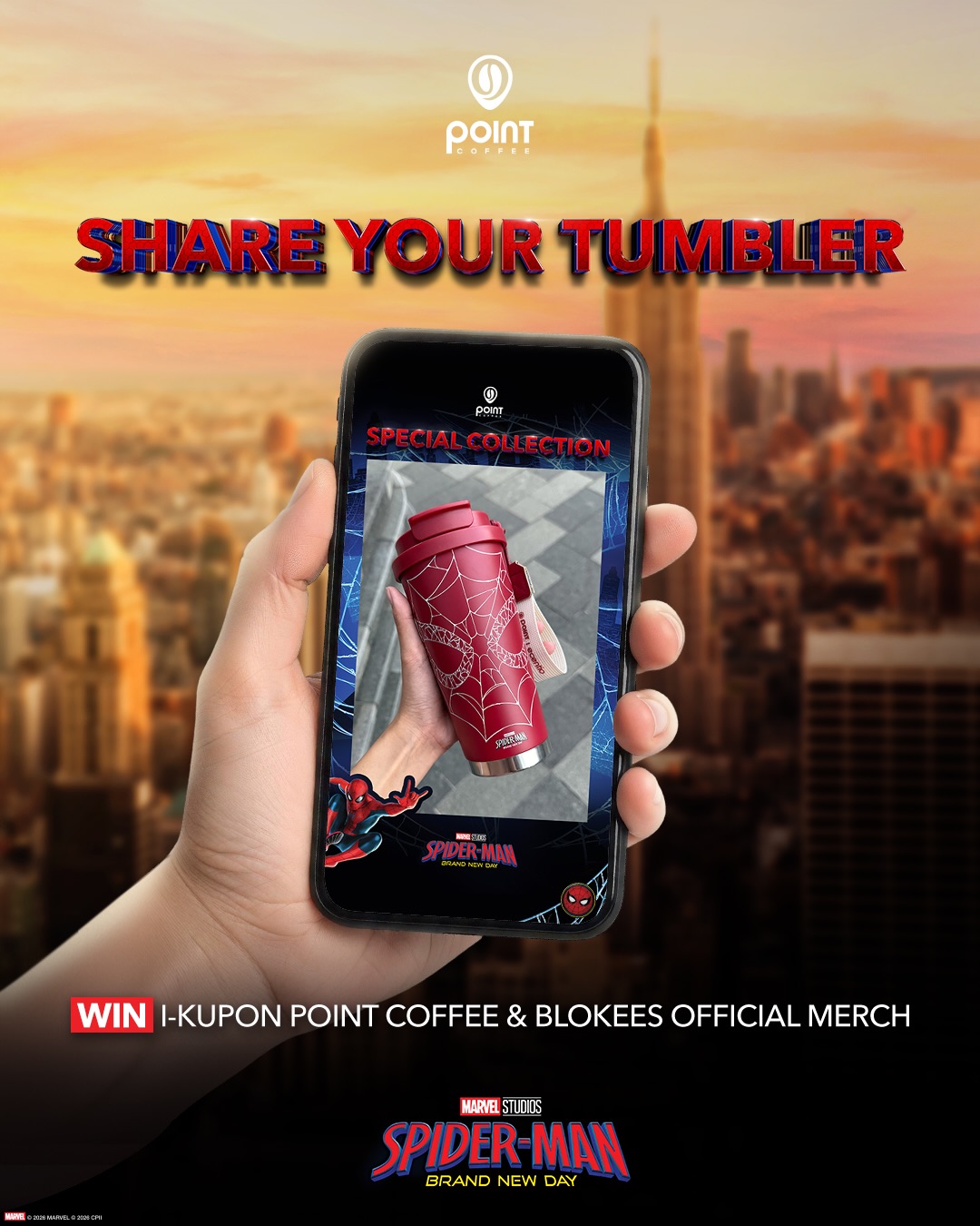 Point Coffee Facebook ad: WEEKLY GIVEAWAY IS HERE!