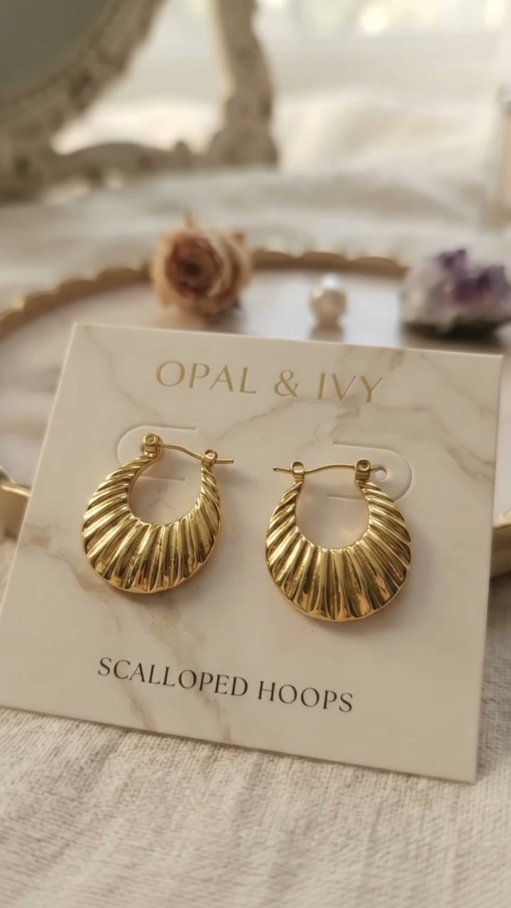 Opalandivy.nkc Facebook ad: Buy Aanya Hoop Earrings!