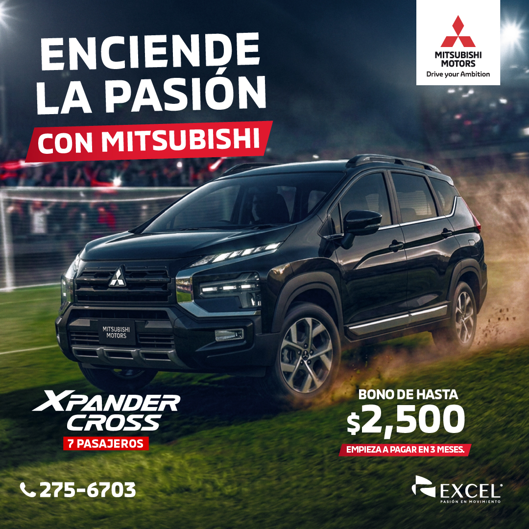 Mitsubishi Motors Panamá Facebook ad from Jun 1, 2026