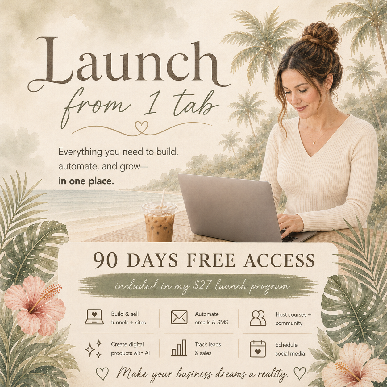 Tanya, Digital Product Strategist Facebook ad: Instant Access
