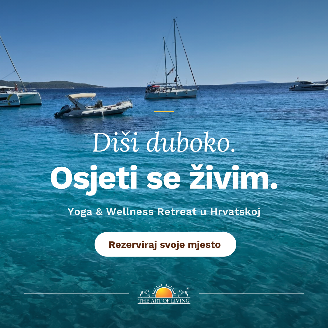 The Art of Living Facebook ad: Retreat koji ste čekali.