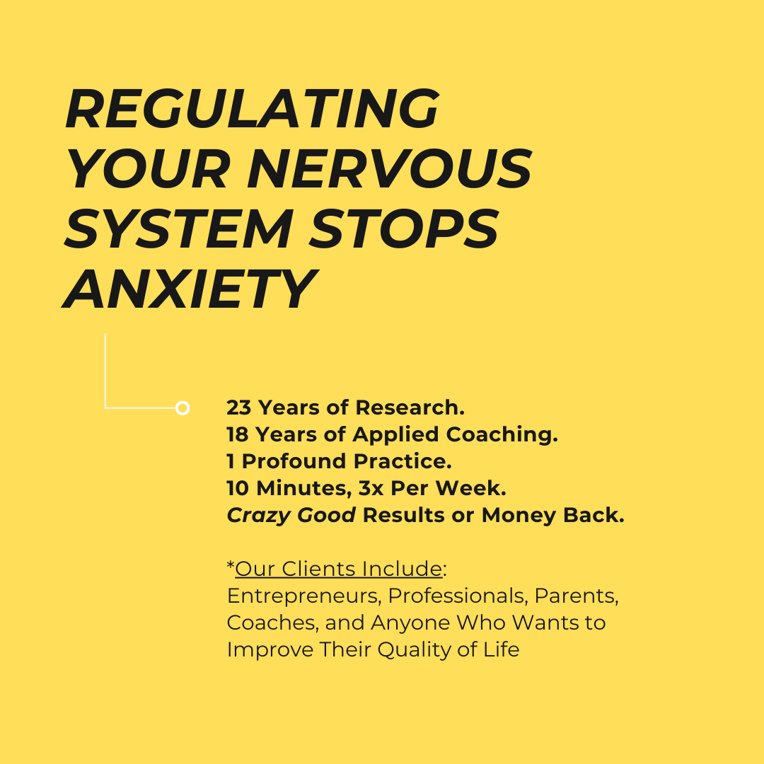 Nervous System Mastery Facebook ad: Feeling Overwhelmed? Your Nervous System Has the Answer