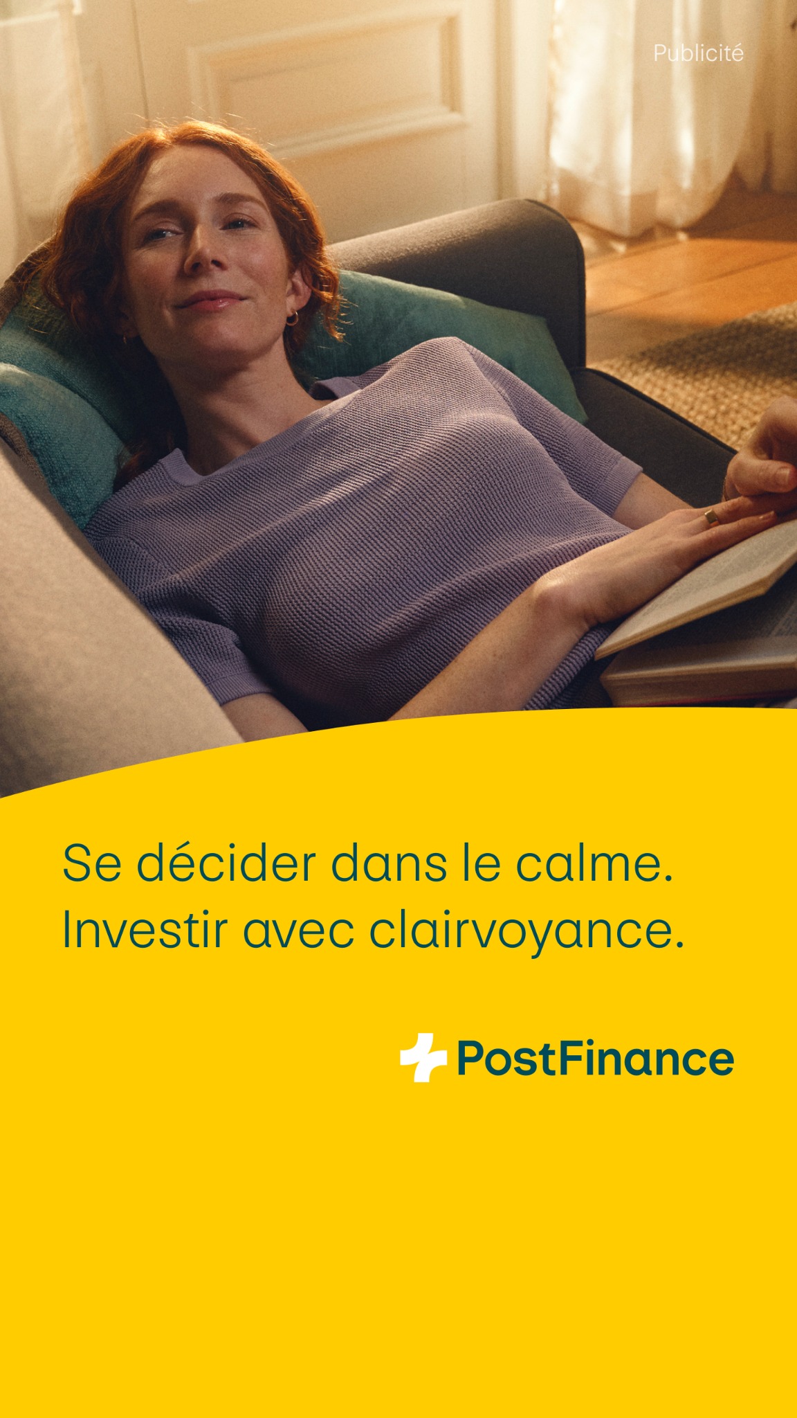 PostFinance Facebook ad