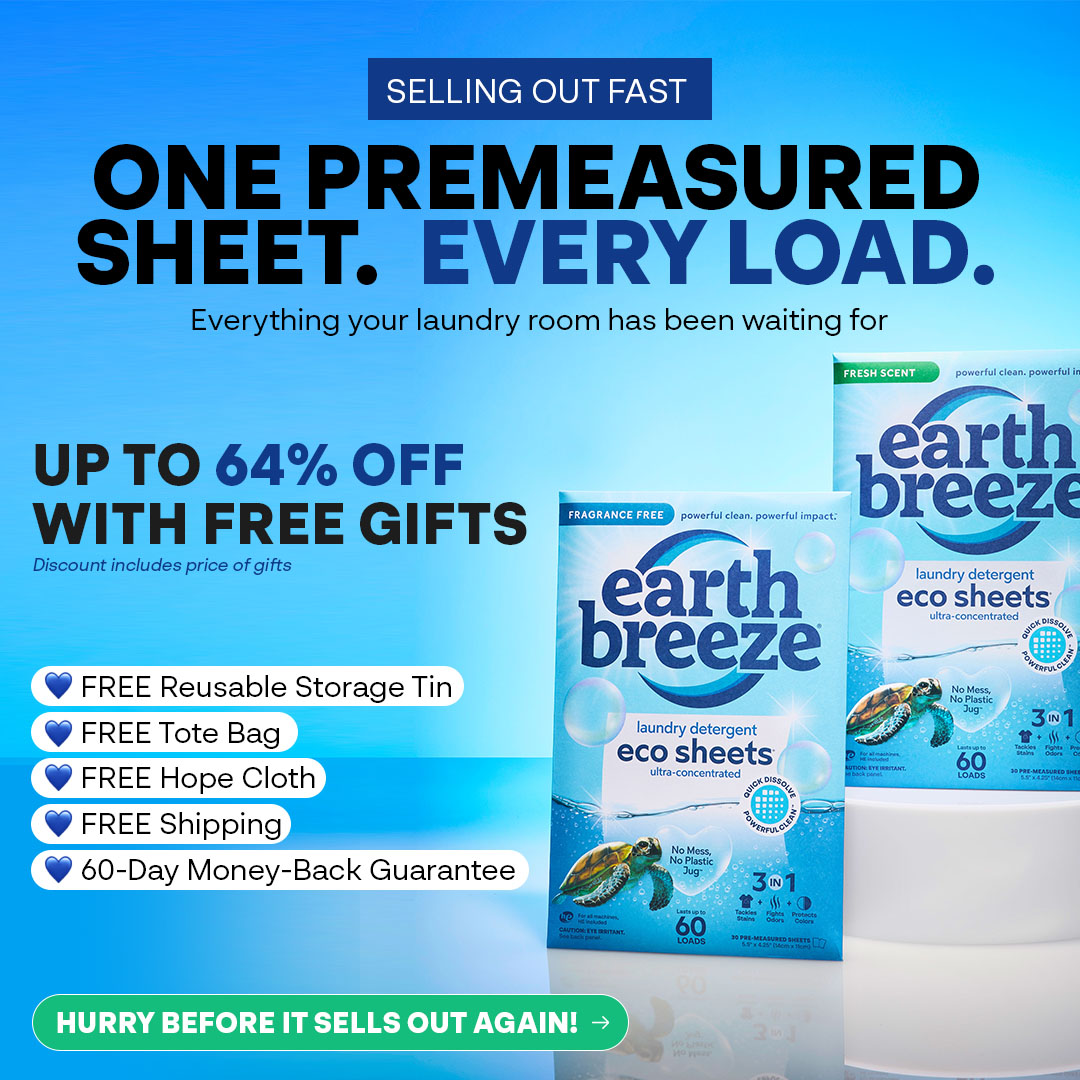 Earth Breeze Facebook ad