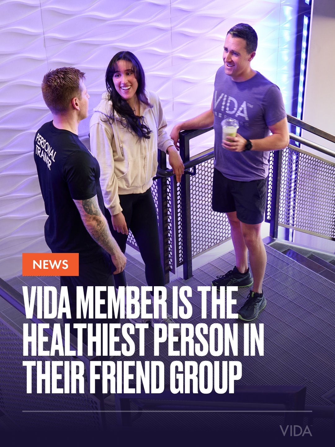 VIDA Facebook ad: Complimentary Workout at VIDA Fitness