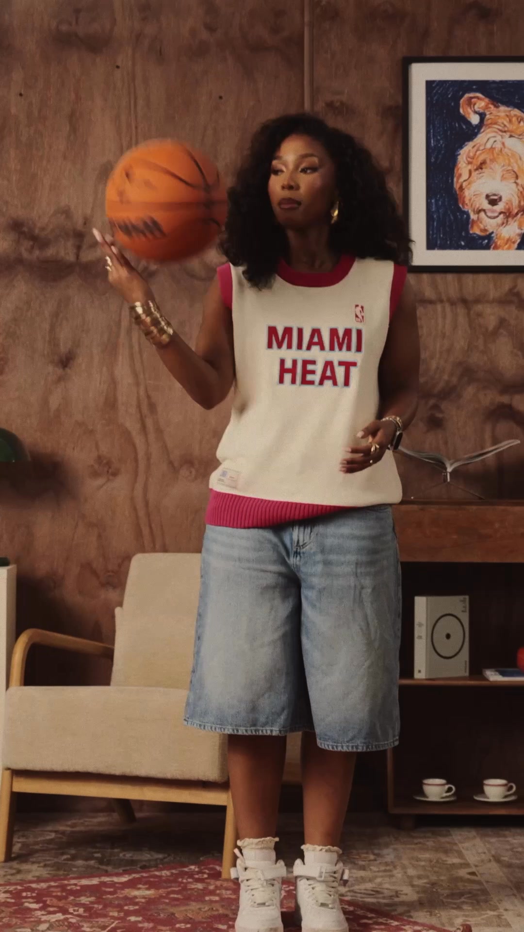 Old School ltd Facebook ad: NBA Africa Original Lifestyle Collection