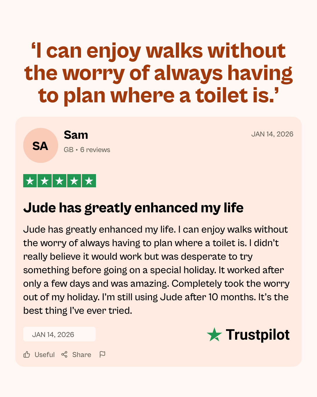 Jude Facebook ad