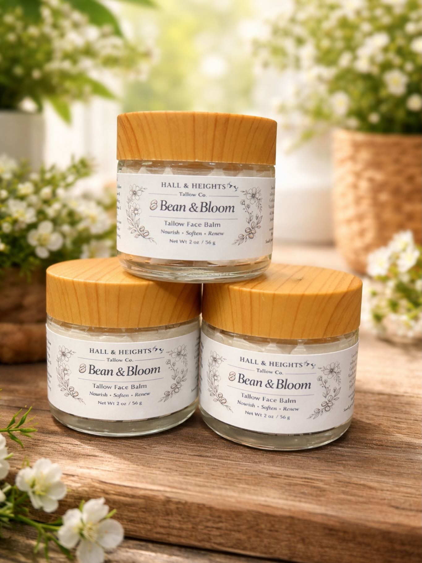 Hall & Heights Tallow Soap Co. Facebook ad: Hall & Heights Tallow Co. | Explore Natural Skincare Today